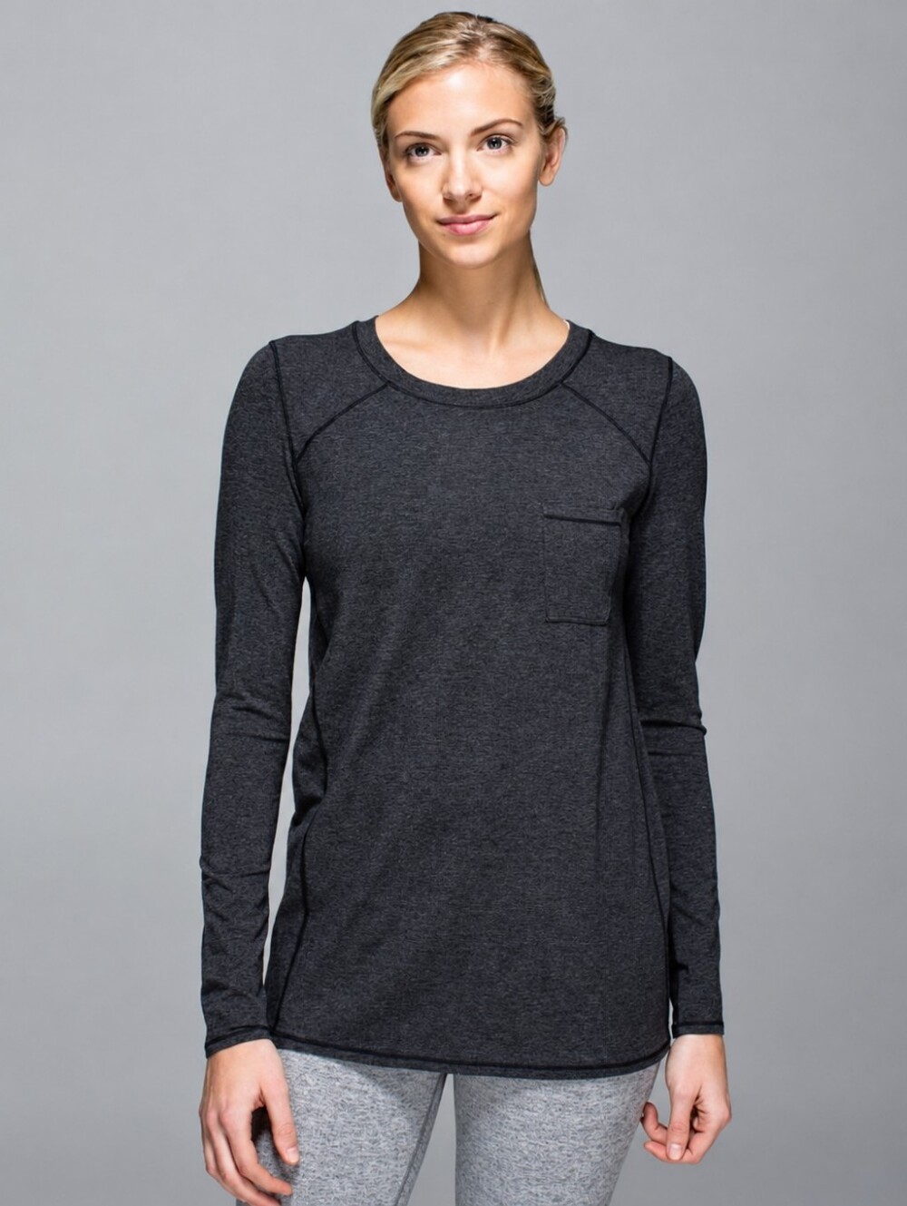 Lululemon (68$) | 'Find Your Zen' Long Sleeve Top, Ptp 17" Stretches To 22"